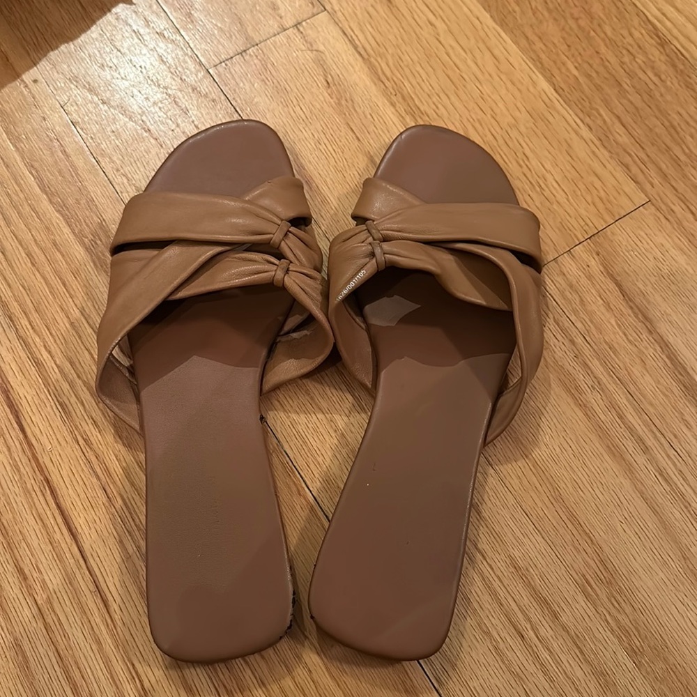 Zara brown sandals
